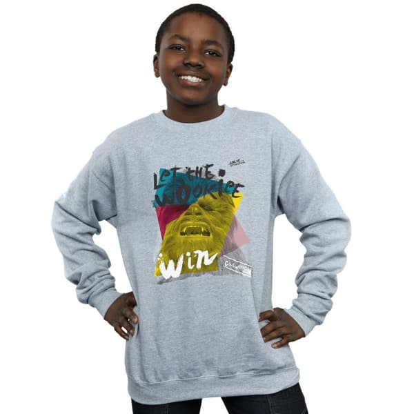 Star Wars Boys Let The Wookiee Win Sweatshirt