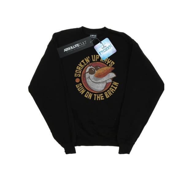 Disney Dam/Tjej Frozen Olaf Sun On The Brain Sweatshirt