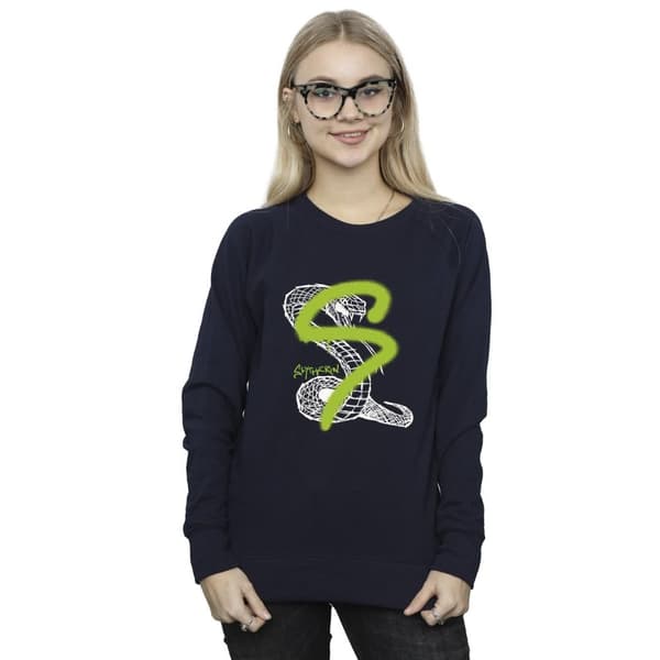 Harry Potter Womens/Ladies Slytherin Pop Spray Sweatshirt