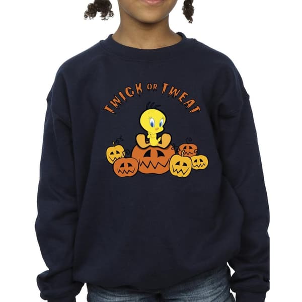 Looney Tunes Girls Twick Or Tweat Sweatshirt