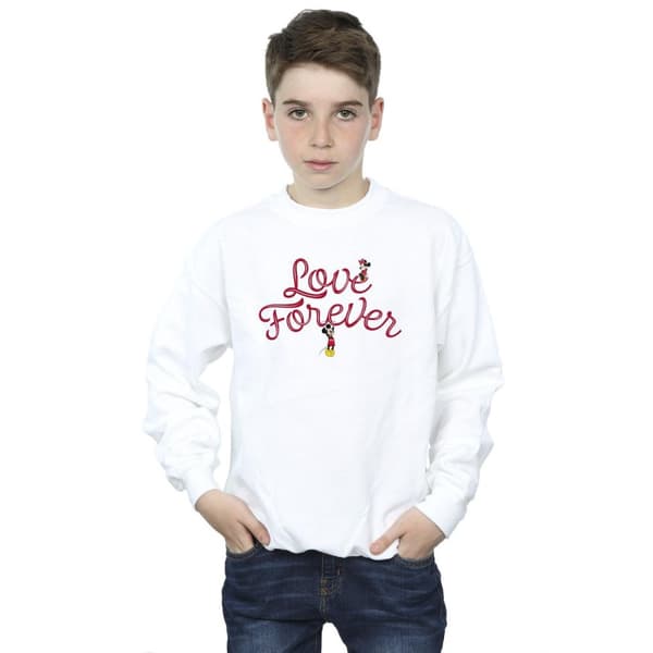 Disney Pojkar Musse Pigg Love Forever Sweatshirt