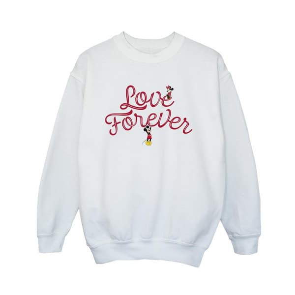 Disney Pojkar Musse Pigg Love Forever Sweatshirt