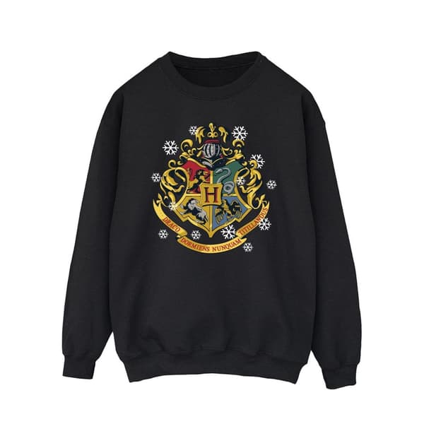 Harry Potter Mens Christmas Crest Sweatshirt