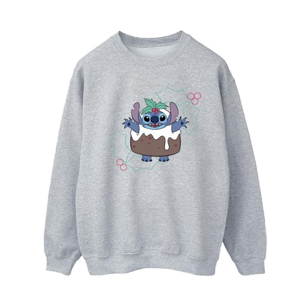Disney Womens/Ladies Lilo & Stitch Pudding Holly Sweatshirt