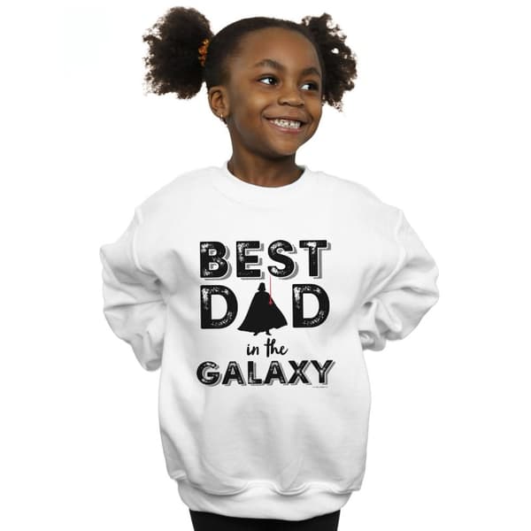 Star Wars Girls Best Dad In The Galaxy Sweatshirt