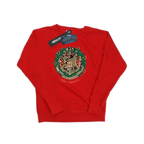 Harry Potter Womens/Ladies Christmas Wreath Sweatshirt