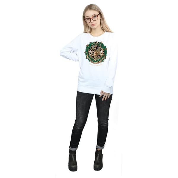 Harry Potter Womens/Ladies Christmas Wreath Sweatshirt