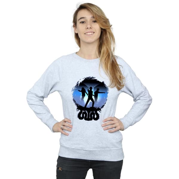 Harry Potter Dam/Tjej Attack Silhouette Sweatshirt