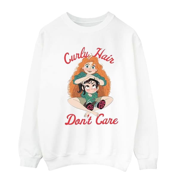 Disney Pojkar Wreck It Ralph Merida And Vanellope Sweatshirt