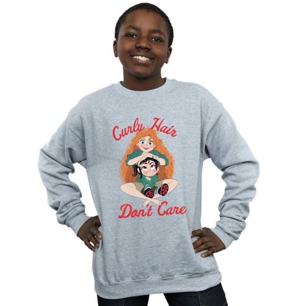 Disney Pojkar Wreck It Ralph Merida And Vanellope Sweatshirt