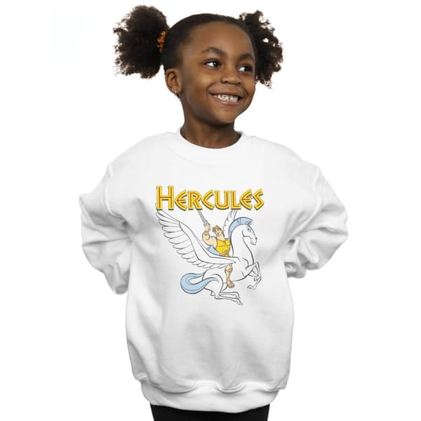 Disney Girls Hercules With Pegasus Sweatshirt