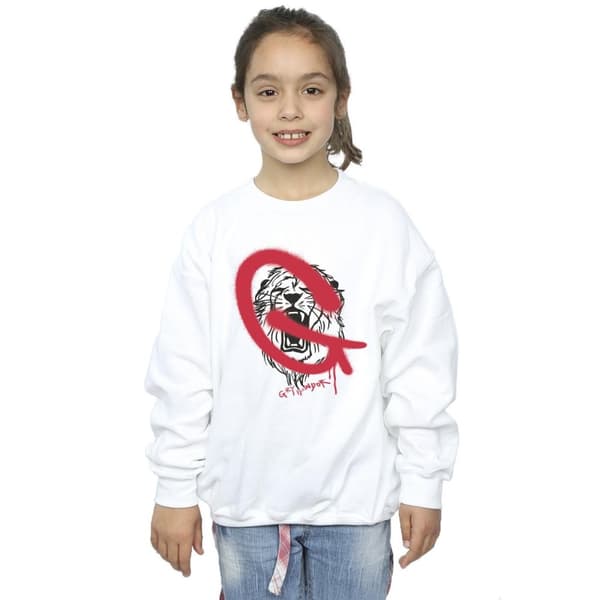 Harry Potter Girls Gryffindor Pop Spray Sweatshirt