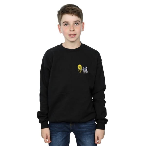 Star Wars Boys Resistance Droids Chest Print Sweatshirt