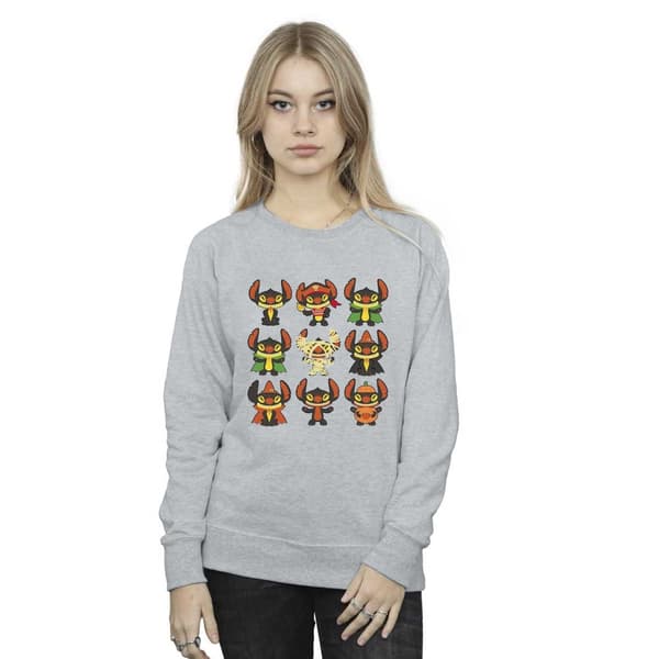 Disney Womens/Ladies Lilo & Stitch Halloween Costumes Sweatshirt