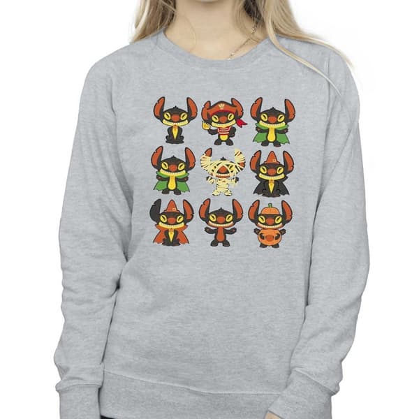 Disney Womens/Ladies Lilo & Stitch Halloween Costumes Sweatshirt