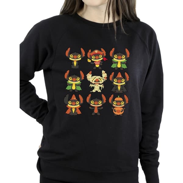 Disney Womens/Ladies Lilo & Stitch Halloween Costumes Sweatshirt