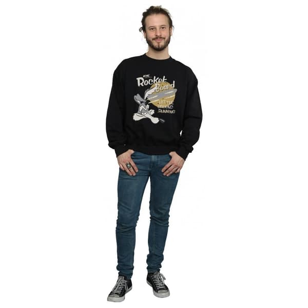 Looney Tunes Wile E Coyote Rocket Board-tröja för herrar