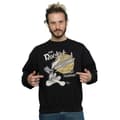 Miniatyrbillede 2 af 5: Looney Tunes Mens Wile E Coyote Rocket Board Sweatshirt