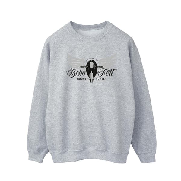 Star Wars Herr The Book Of Boba Fett Legend Lives Ship Crest Sweatshirt
