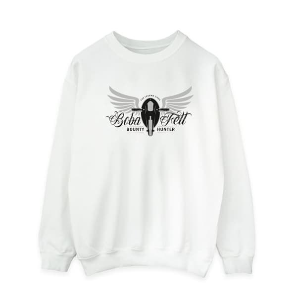 Star Wars Herr The Book Of Boba Fett Legend Lives Ship Crest Sweatshirt
