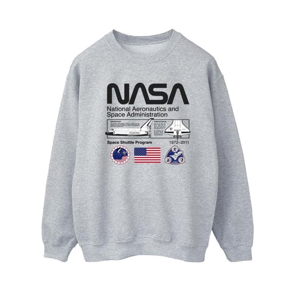 NASA Womens/Ladies Space Admin Sweatshirt