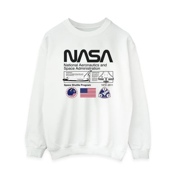 NASA Womens/Ladies Space Admin Sweatshirt