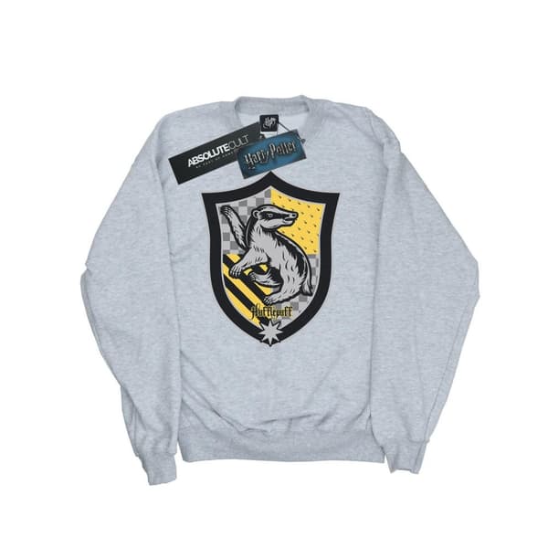 Harry Potter Hufflepuff Crest Flat Sweatshirt för pojkar