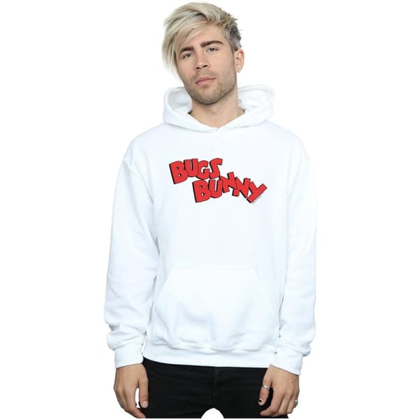 Looney Tunes Mens Bugs Bunny Name Hoodie
