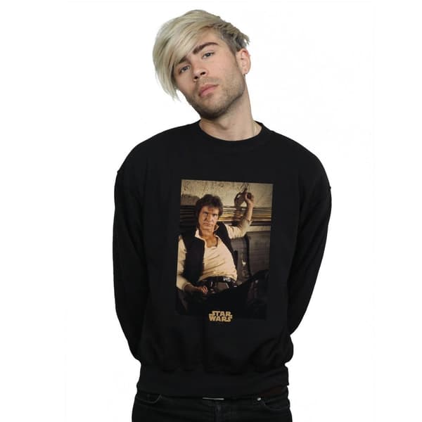 Star Wars Mens Han Solo Mos Eisley Sweatshirt