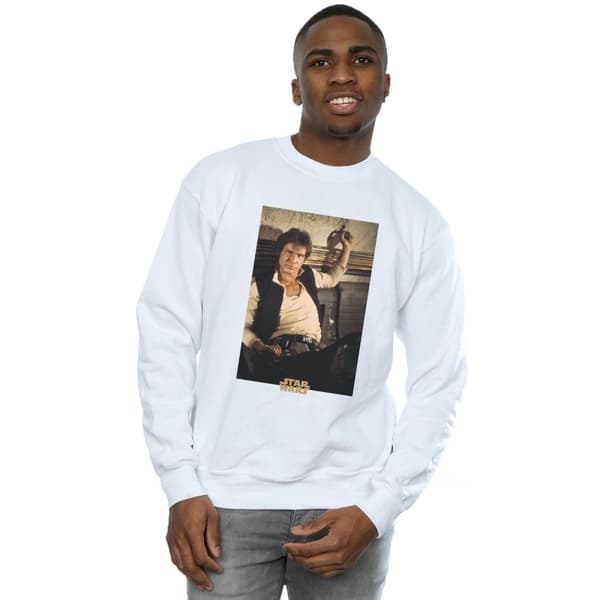 Star Wars Mens Han Solo Mos Eisley Sweatshirt