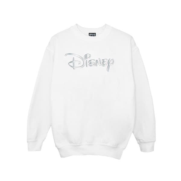 Disney Sweatshirt med Glacial-logotyp för flickor White 3-4 Years