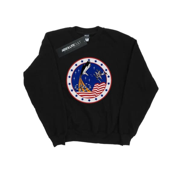 NASA Mens Classic Rocket 76 Sweatshirt