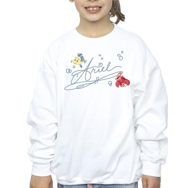 Disney Girls The Little Mermaid Ariel Sweatshirt