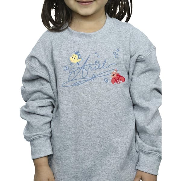 Disney Girls The Little Mermaid Ariel Sweatshirt