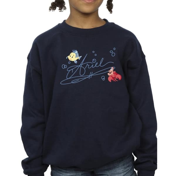 Disney Girls The Little Mermaid Ariel Sweatshirt