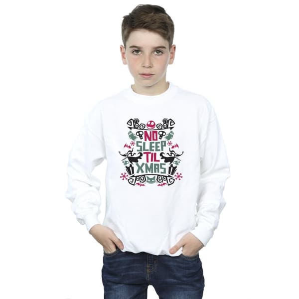 Disney Pojkar The Nightmare Before Christmas No Sleep Til Xmas Sweatshirt