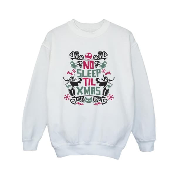 Disney Pojkar The Nightmare Before Christmas No Sleep Til Xmas Sweatshirt