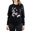 Pikkukuva 3 / 5: Looney Tunes Womens/Ladies Bugs Bunny In Love Sweatshirt