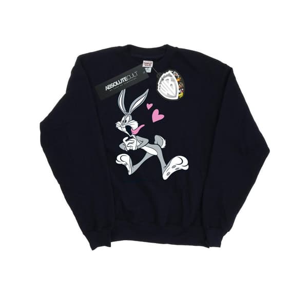 Looney Tunes Womens/Ladies Bugs Bunny In Love Sweatshirt