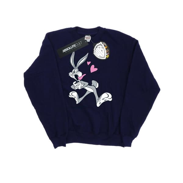 Looney Tunes Womens/Ladies Bugs Bunny In Love Sweatshirt