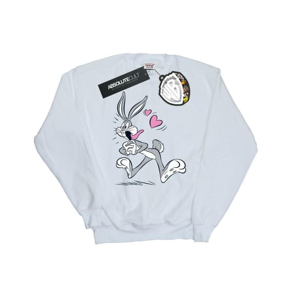 Looney Tunes Womens/Ladies Bugs Bunny In Love Sweatshirt