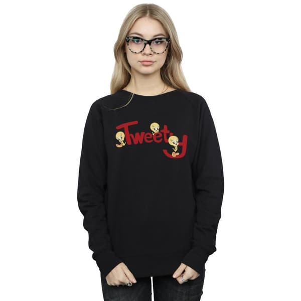 Looney Tunes Sweatshirt Tweety Trio för damer/kvinnor