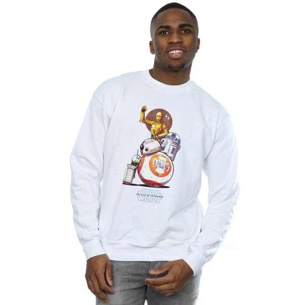 Star Wars: The Rise of Skywalker Star Wars The Rise Of Skywalker Droids Illustration Sweatshirt för män
