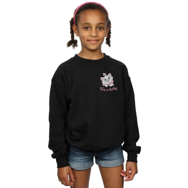 Disney Girls Aristocats Marie I´m A Lady Breast Print Sweatshirt