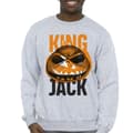 Miniatyrbild 4 av 5: Disney Mens The Nightmare Before Christmas King Jack Sweatshirt