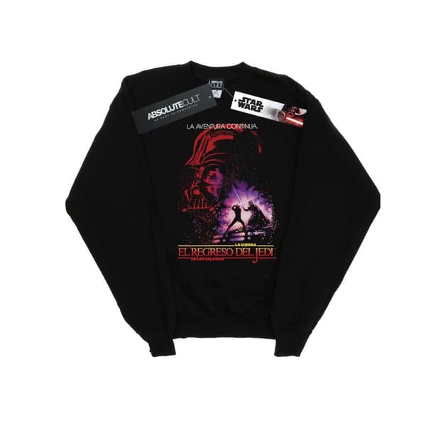 Star Wars Sweatshirt med spansk affisch från Jedins återkomst för flickor