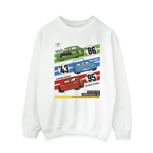 Disney Womens/Ladies Cars Piston Cup Champions Sweatshirt