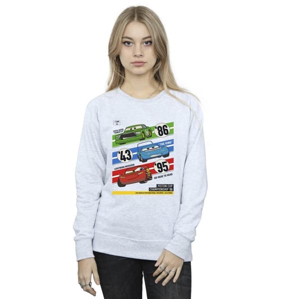 Disney Womens/Ladies Cars Piston Cup Champions Sweatshirt