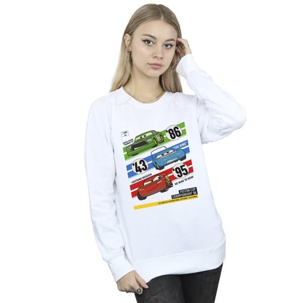 Disney Womens/Ladies Cars Piston Cup Champions Sweatshirt
