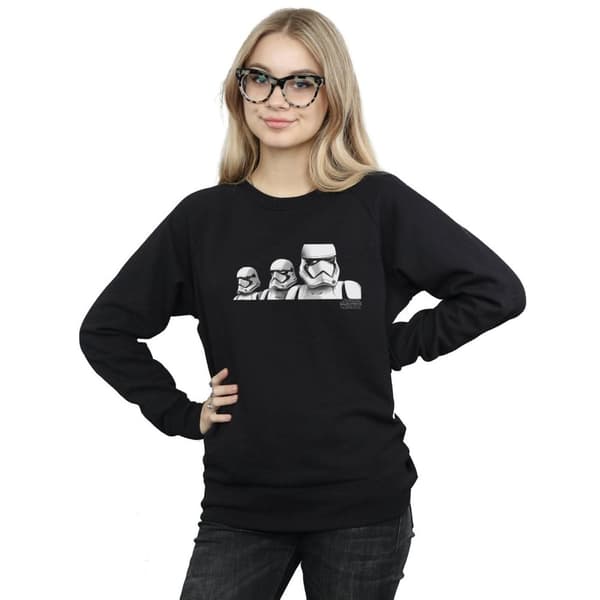 Star Wars: The Rise of Skywalker Dam/Tjej Star Wars The Rise Of Skywalker Troopers Band Sweatshirt